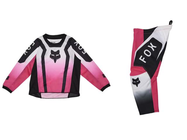 Completo Kids FOX 180 Lean - Nero Rosa